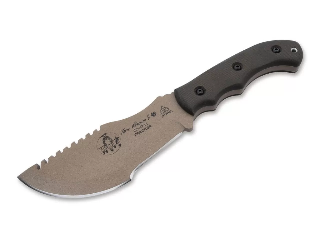 TOPS Knives Outdoormesser<Tom Brown Tracker Tan