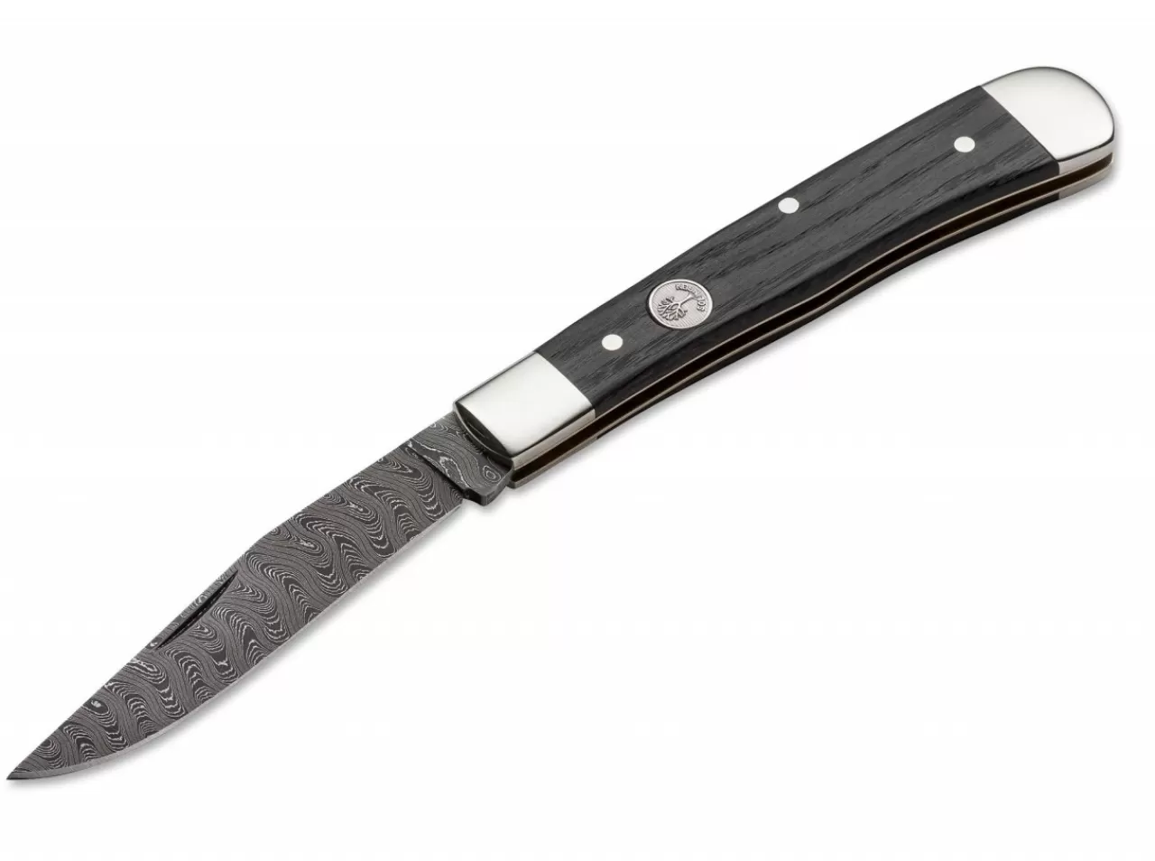 Böker Manufaktur Solingen Trapper Classic Damast Clearance