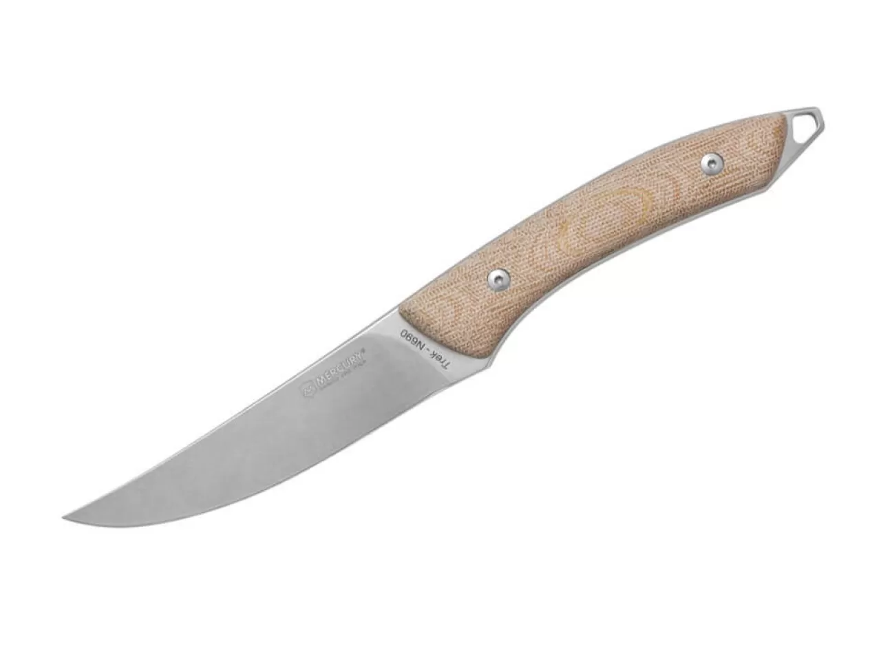 Mercury Outdoormesser<Trek Micarta Brown