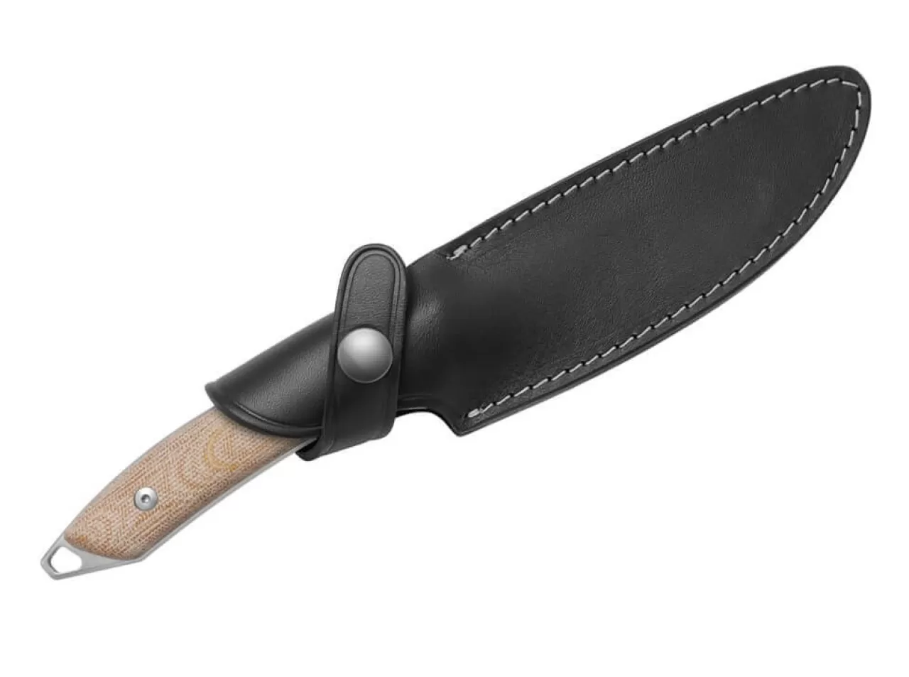 Mercury Outdoormesser<Trek Micarta Brown