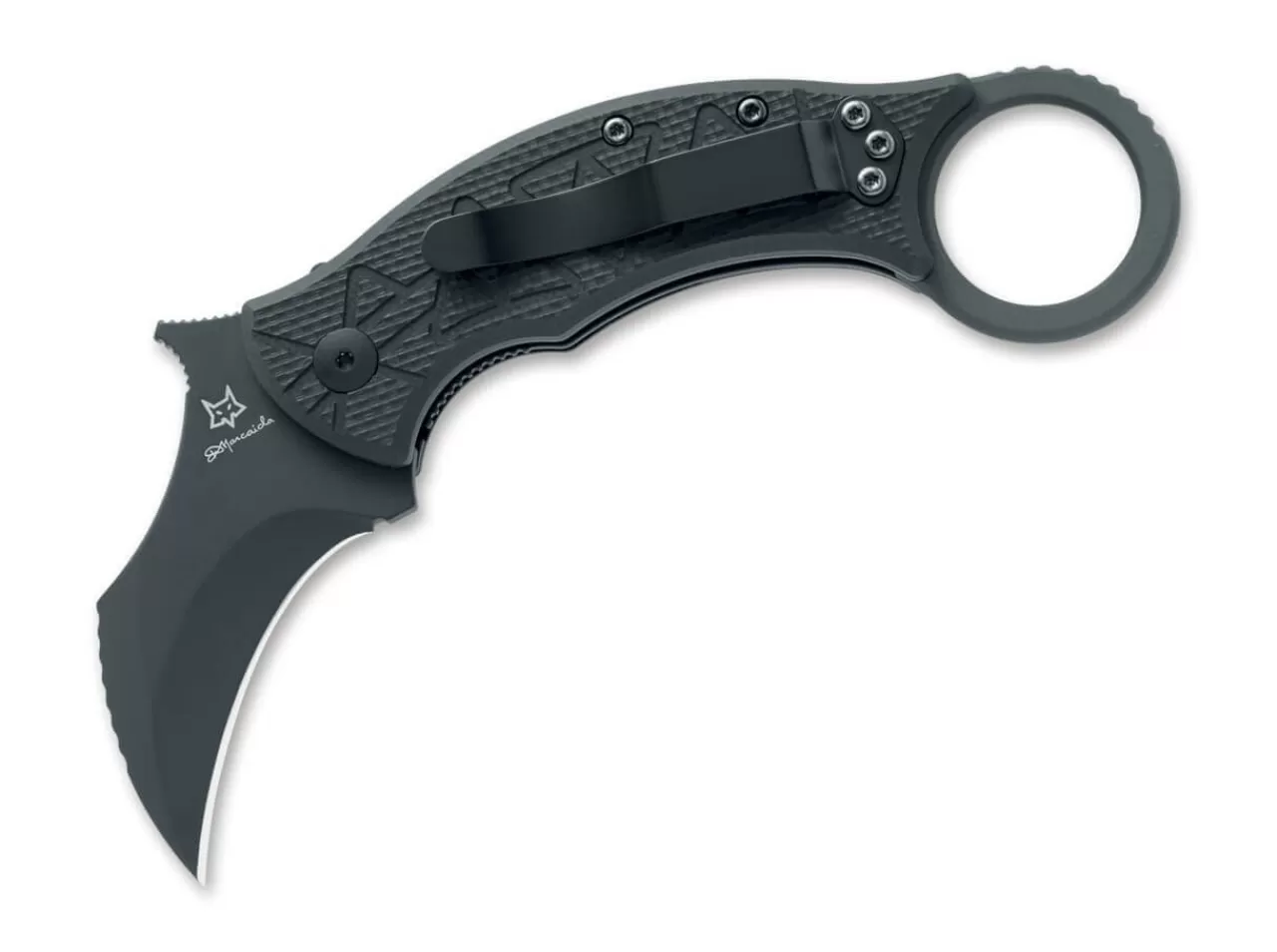 Fox Knives Tribal K G10 All Black Discount