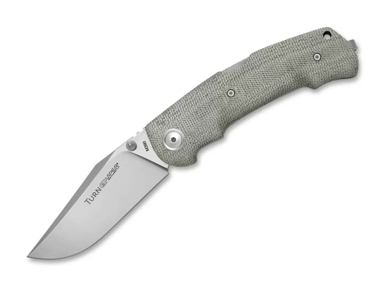 Viper Turn Micarta Green Flash Sale