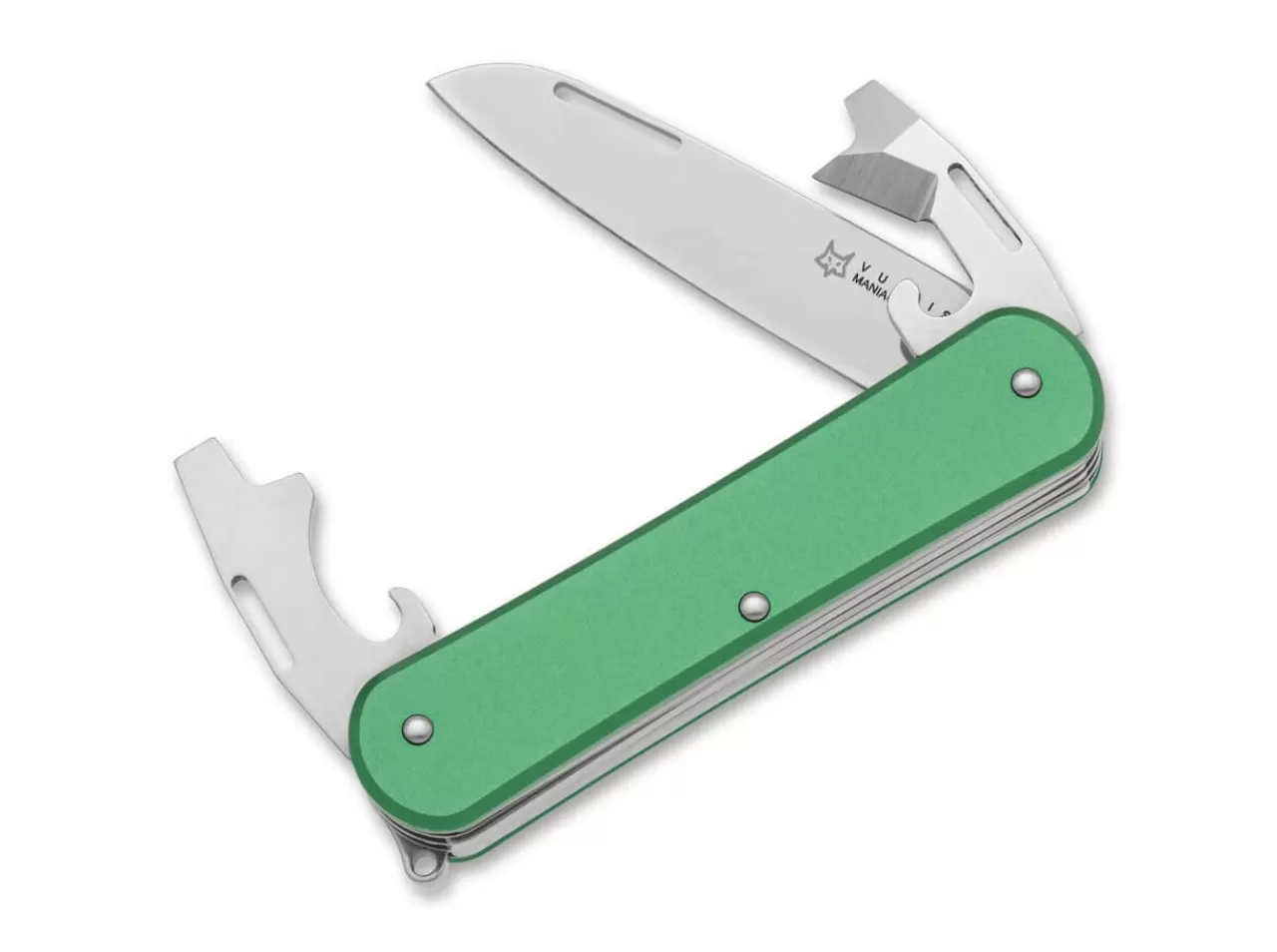 Fox Knives Vulpis 130-3 Aluminum Od Green Online