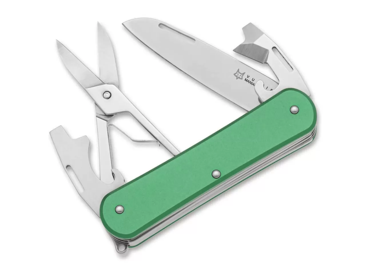 Fox Knives Vulpis 130-F4 Aluminum Od Green Best Sale