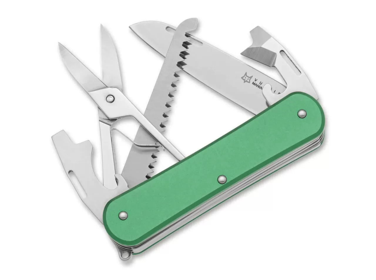 Fox Knives Vulpis 130-Sf5 Aluminum Od Green Best