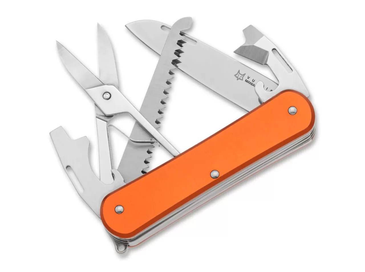 Fox Knives Vulpis 130-Sf5 Aluminum Orange Clearance